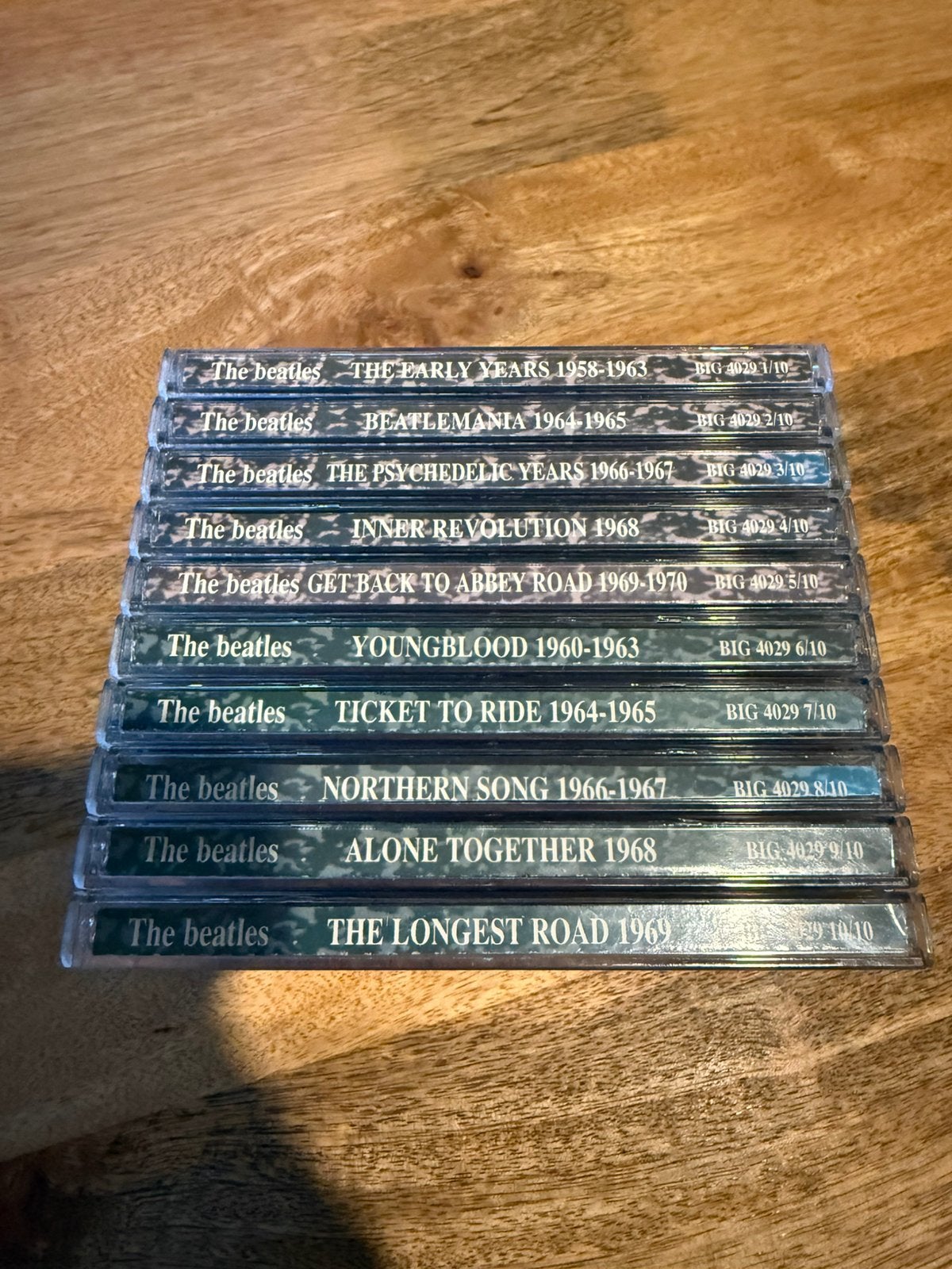 The Beatles - Artifacts The Definitive Collection 10 cd’s, Ophalen of Verzenden, Zo goed als nieuw, Poprock