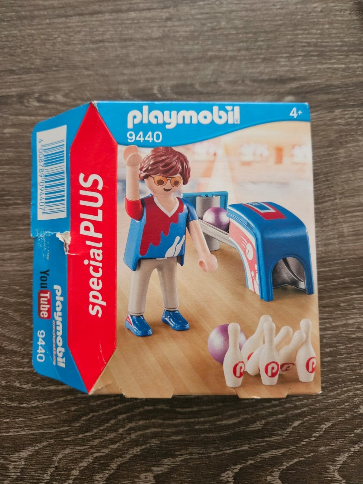 playmobil 9440 bowlingspeler, Complete set, Overige typen, Ophalen of Verzenden, Zo goed als nieuw
