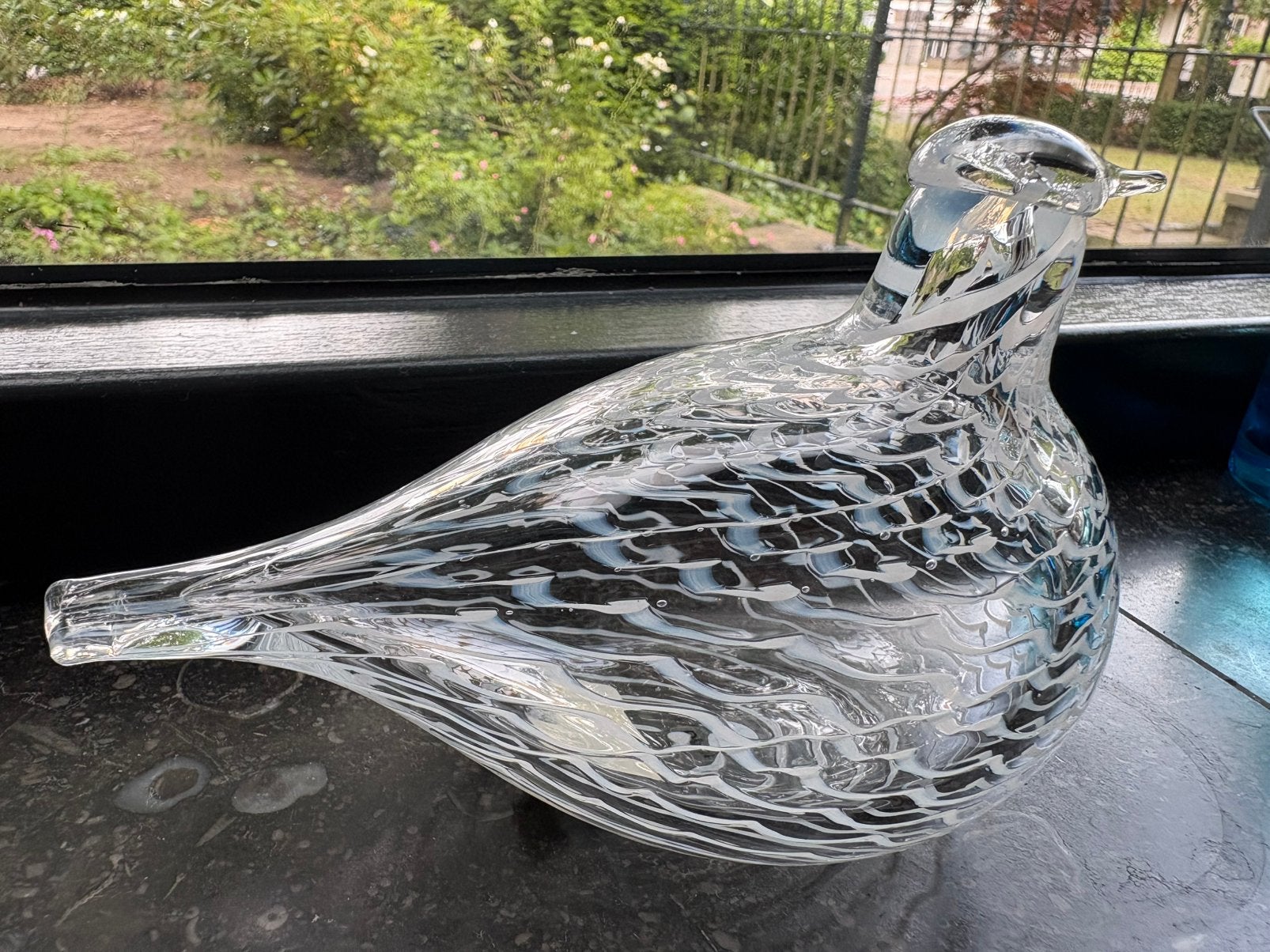 Iittala Oiva Toikka glasvogel vredesduif, Ophalen of Verzenden