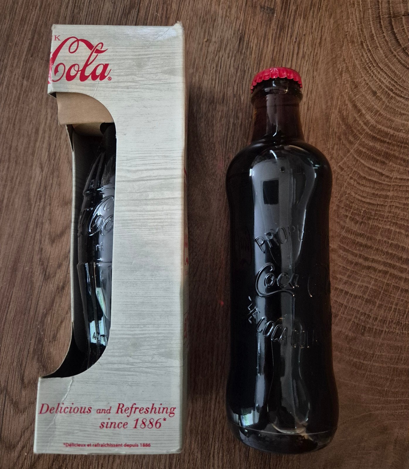 2 Coca-Cola flesjes voor de verzamelaar, Ophalen of Verzenden, Zo goed als nieuw, Verpakking