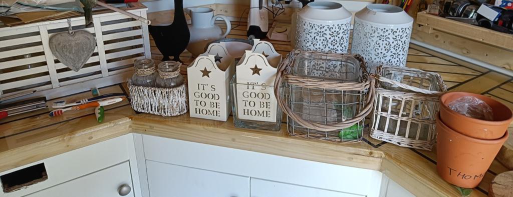 Diverse decoratie: kaarsenhouders, windlichten, glaswerk, Gebruikt, Ophalen of Verzenden, Landelijk, Wit