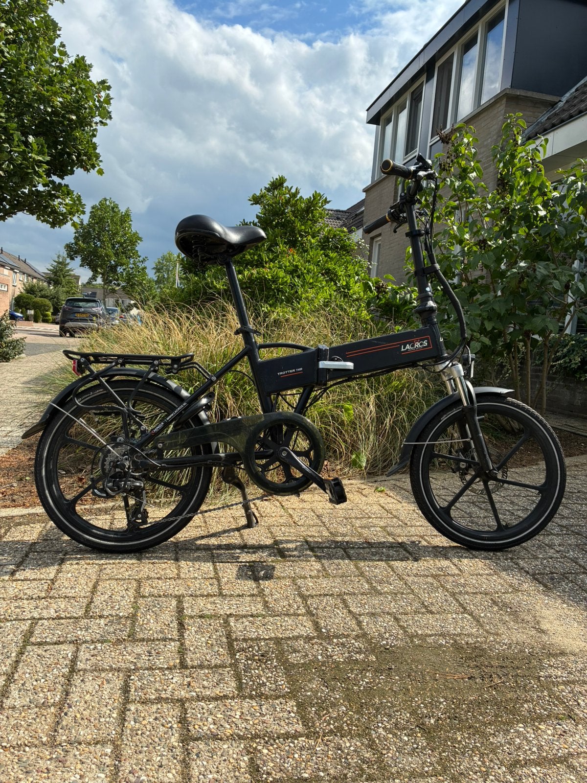 Lacros Trotter T400 opvouwbare elektrische fiets, Gebruikt, Minder dan 47 cm, 50 km per accu of meer, Ophalen