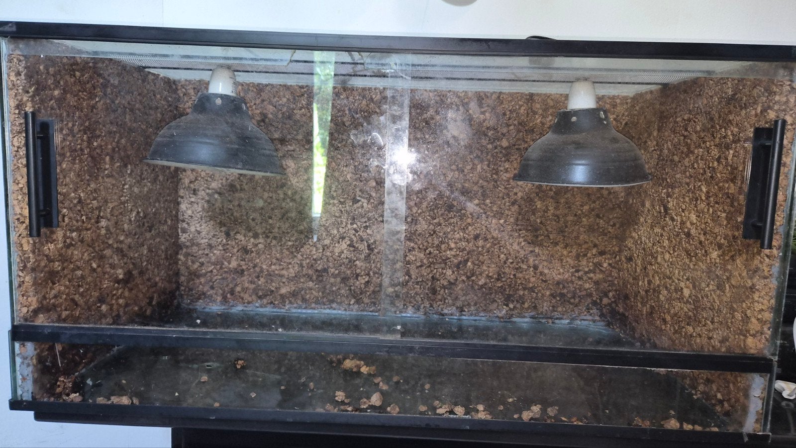 oud terrarium 100x50x50, Ophalen