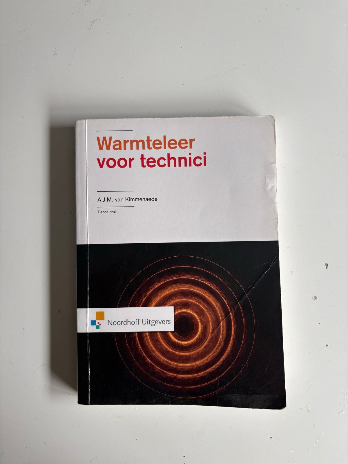 Warmteleer voor technici - A.J.M. van Kimmenaede, Boeken, Ophalen of Verzenden, Gelezen, Werktuigbouwkunde