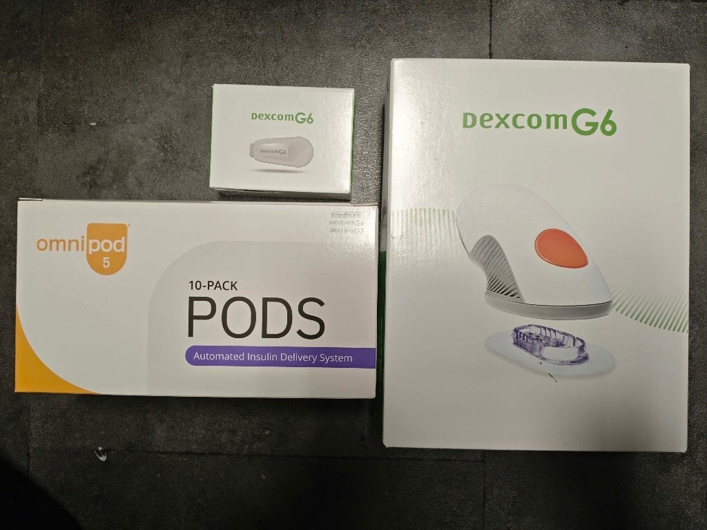 Omnipods 5 + Dexcom G6 Sensor 3 stuks + DexcomG6 Transmitter, Ophalen of Verzenden