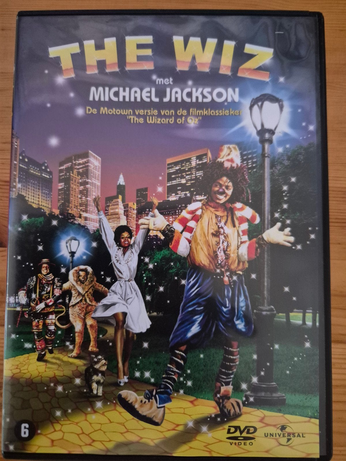 The Wiz DVD - Met Michael Jackson - Musicalfilm, Vanaf 6 jaar, Ophalen of Verzenden, Zo goed als nieuw, Overige genres