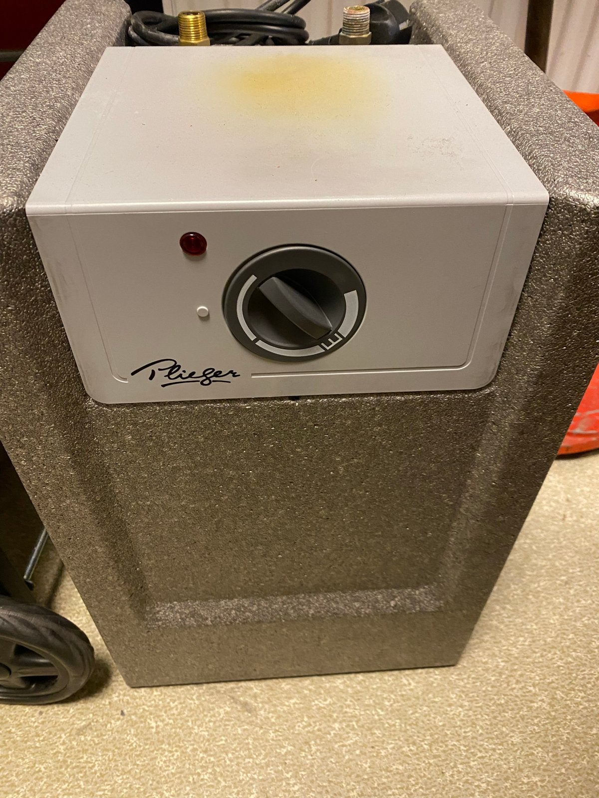 Plieger 15 liter boiler - Zo goed als nieuw, Zo goed als nieuw, Minder dan 20 liter, Onbekend, Boiler