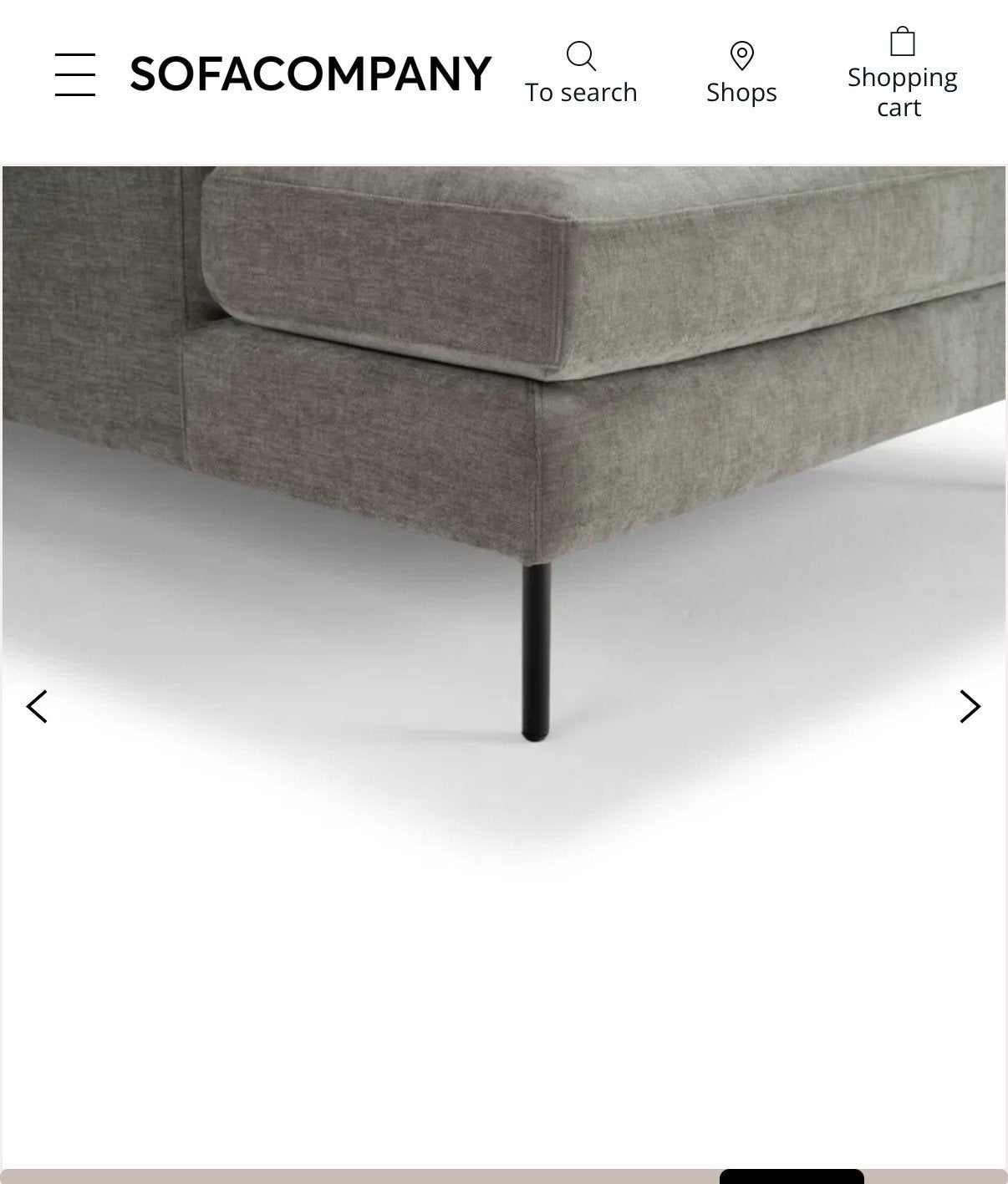 Sofa Company NOA bankpoten (set van 8), Huis en Inrichting, Ophalen, Zo goed als nieuw, Metaal
