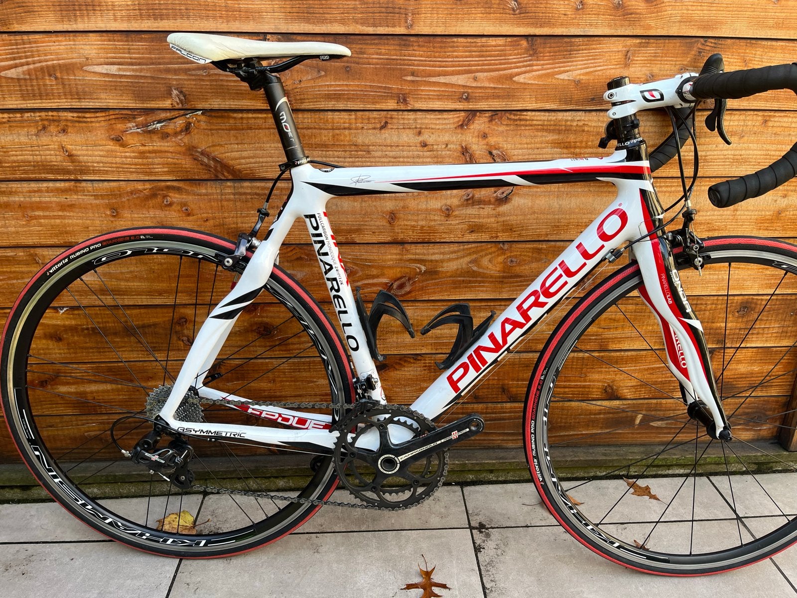 Pinarello CARBON FP  FP2 maat 55 Campagnolo Record, Carbon, 10 tot 15 versnellingen, Zo goed als nieuw, Ophalen