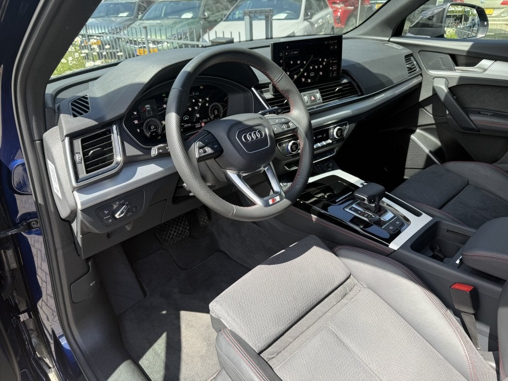 Audi Q5 55 TFSI e quattro Competition 2029 FAB garantie !| 3, Auto's, Audi, Automaat, Gebruikt, 4 cilinders, Blauw