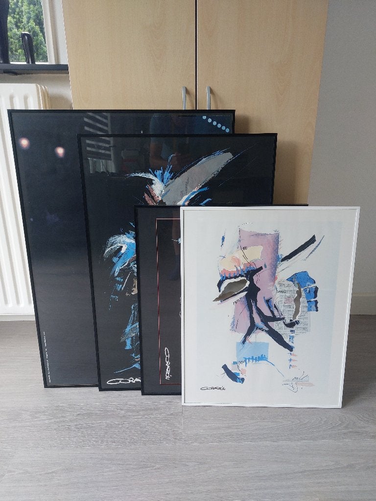 Wissellijst / fotolijst, Aluminium lijst met glas, Audio, Tv en Foto, Fotografie | Fotolijsten, Ophalen, Zo goed als nieuw, Hangend