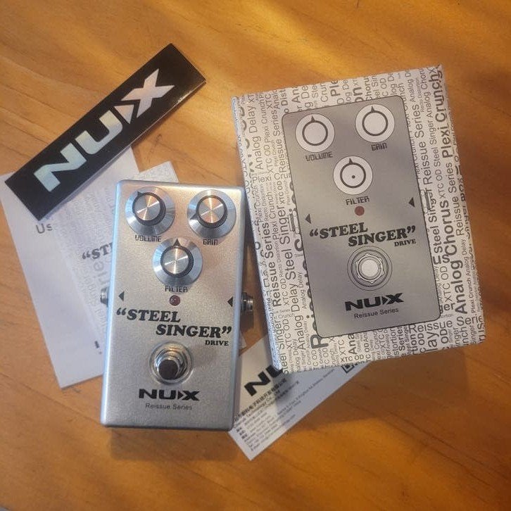 Nux Steel Singer, Muziek en Instrumenten, Ophalen, Zo goed als nieuw, Distortion, Overdrive of Fuzz