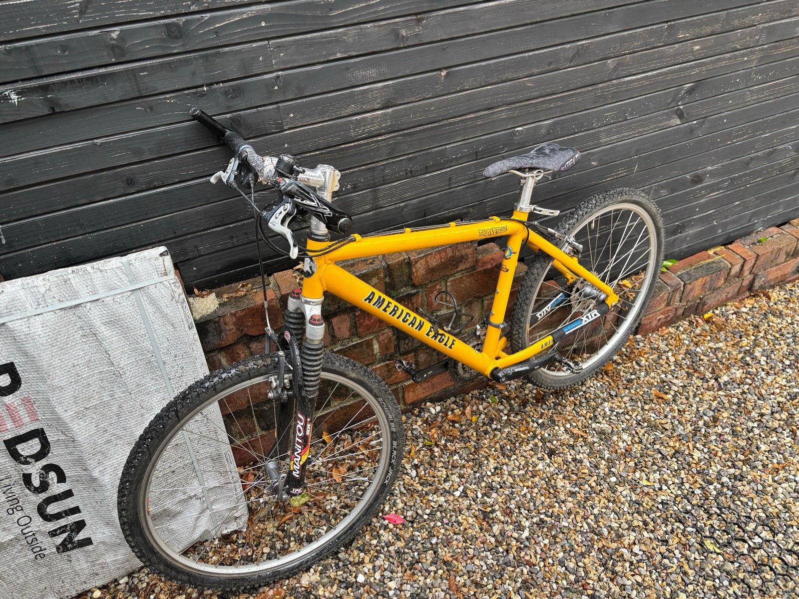 American Eagle Mountainbike - Geel, Gebruikt, Fietsen en Brommers, Hardtail, Ophalen, Gebruikt, Overige merken