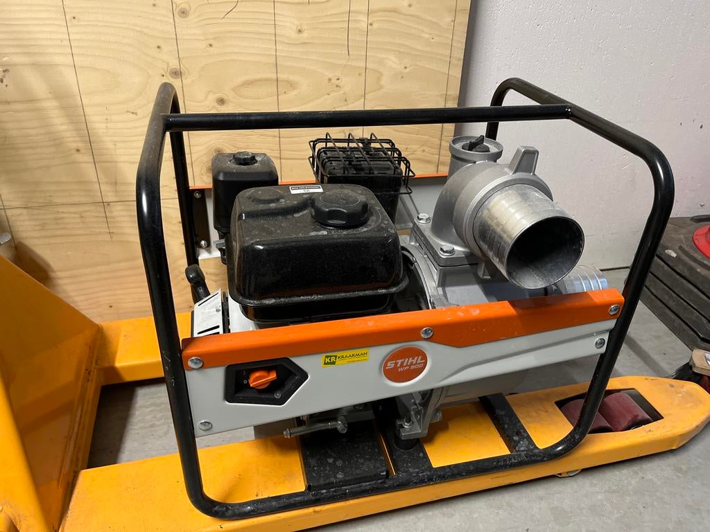 Stihl waterpomp WP 900 met slangen, Ophalen of Verzenden, Zo goed als nieuw, Overige typen