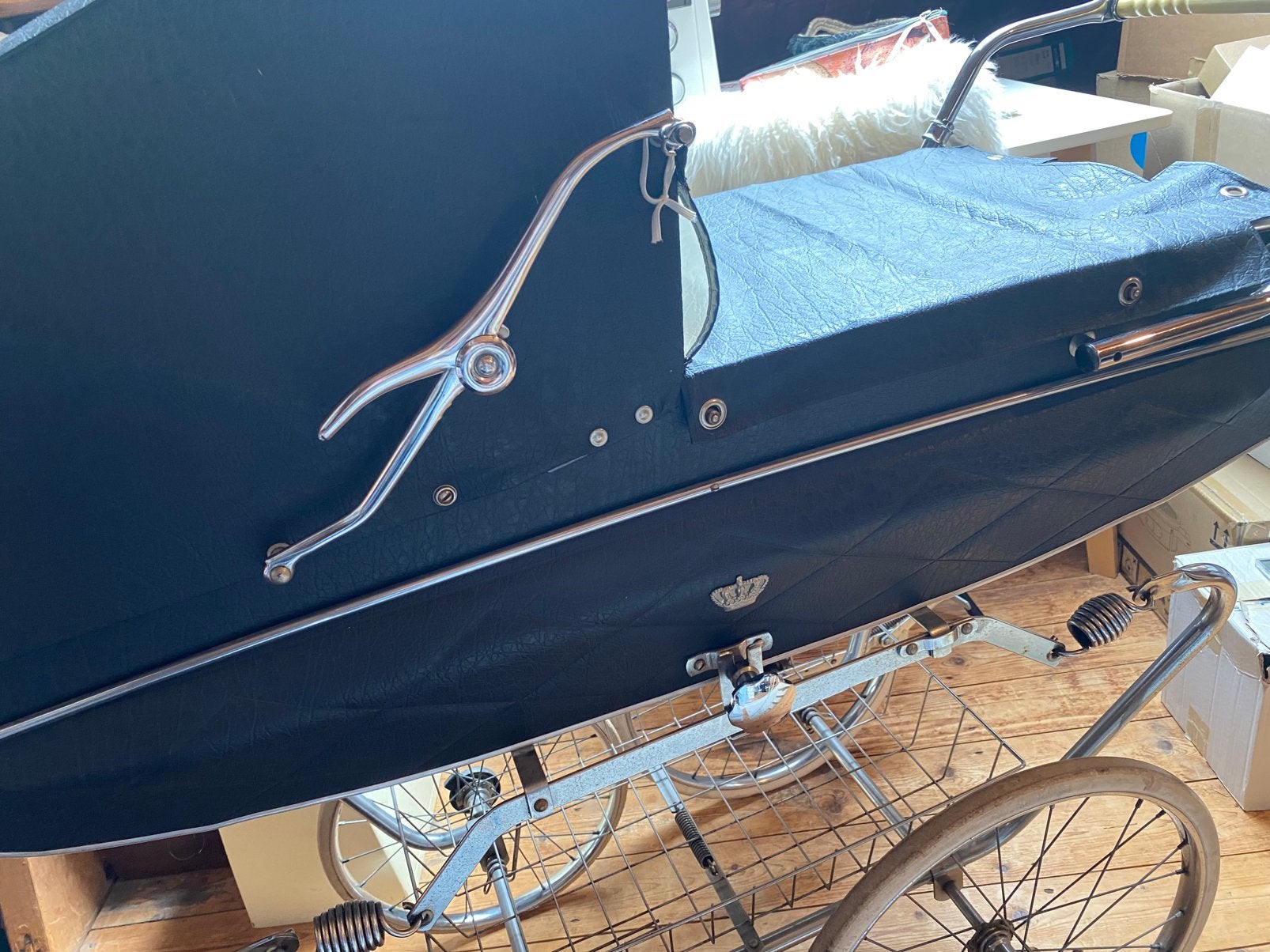 Originele Van Delft kinderwagen, Ophalen, Gebruikt, Overige merken
