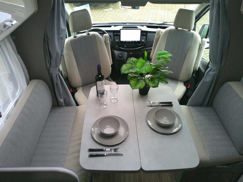Etrusco V 6.8 SCF Face to face, Caravans en Kamperen, Campers, Automaat, Ringverwarming, Ford, Tot en met 2