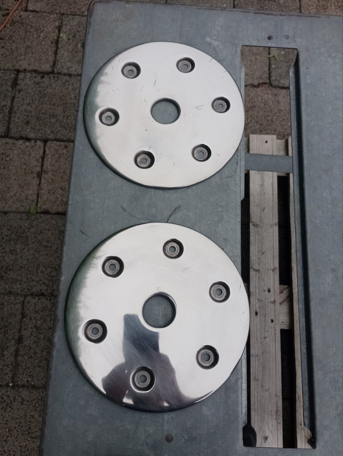 Xv1600 wildstar remschijf/naaf covers, Ophalen of Verzenden