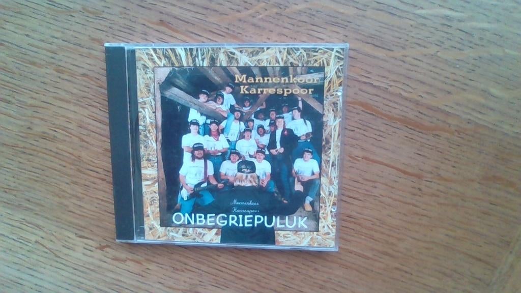 Mannenkoor Karrespoor - Onbegriepeluk, Ophalen of Verzenden, Zo goed als nieuw, Streekmuziek