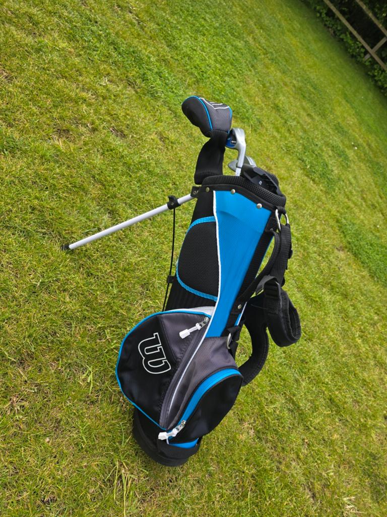Wilson JGI junior golfset voor kinderen 5-8 jaar (R/H), Ophalen of Verzenden, Zo goed als nieuw, Set, Overige merken