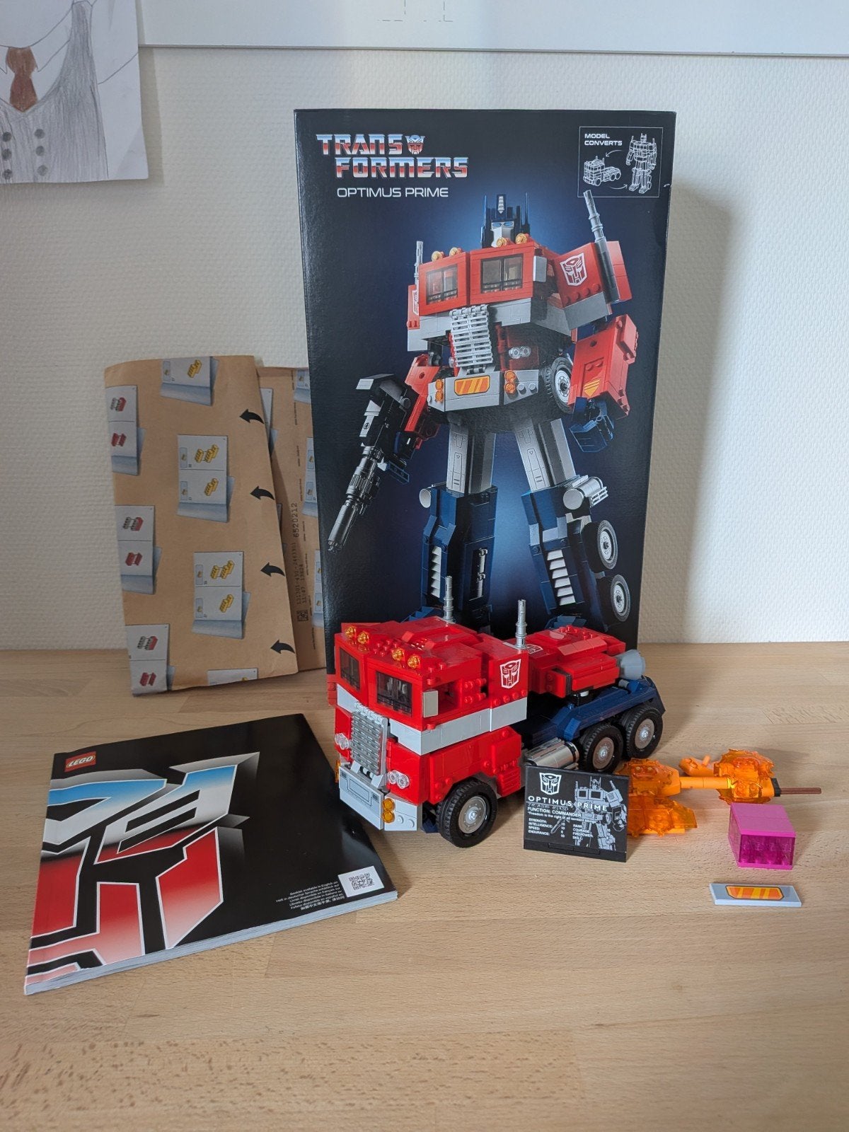 Lego Optimus Prime Transformers, Verzamelen, Transformers, Overige generaties, Ophalen of Verzenden, Zo goed als nieuw, Autobots