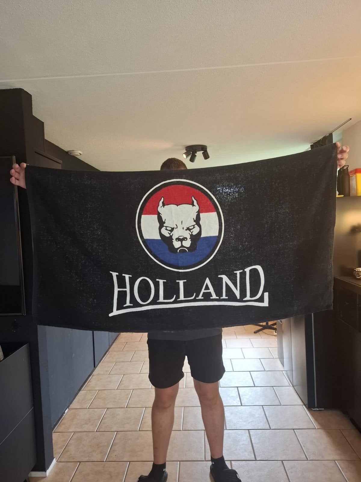 pitbull Holland badlaken, Ophalen of Verzenden