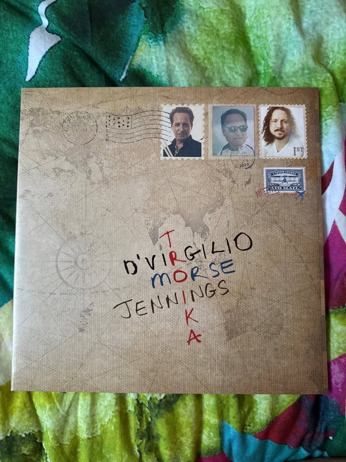 T D'Virgilio Morse Jennings - Troika LP, Cd's en Dvd's, LP, Pop, Ophalen of Verzenden, Zo goed als nieuw