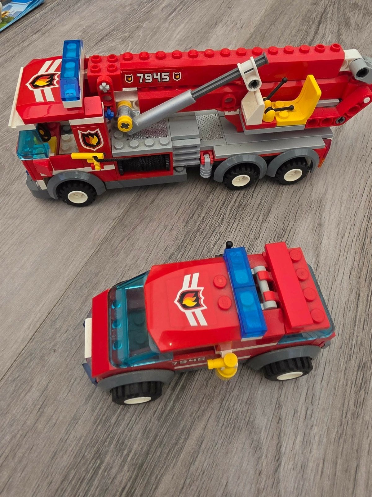 lego city set brandweer, Ophalen of Verzenden, Zo goed als nieuw