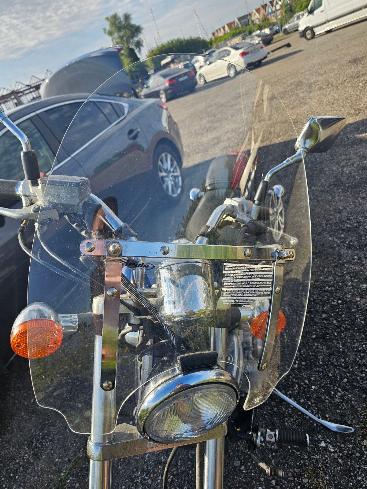 Voorruit Honda Shadow VT600, Ophalen of Verzenden, Gebruikt