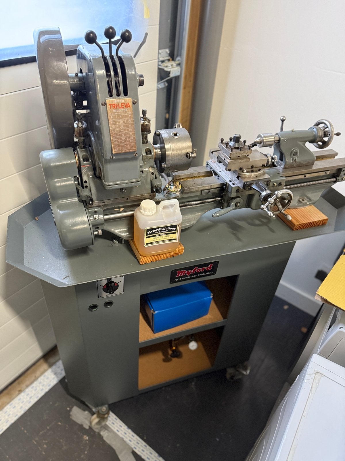 Myford Draaibank - TRI-LEVA Selector, Ophalen, Gebruikt, Metaaldraaibank, Minder dan 500 mm