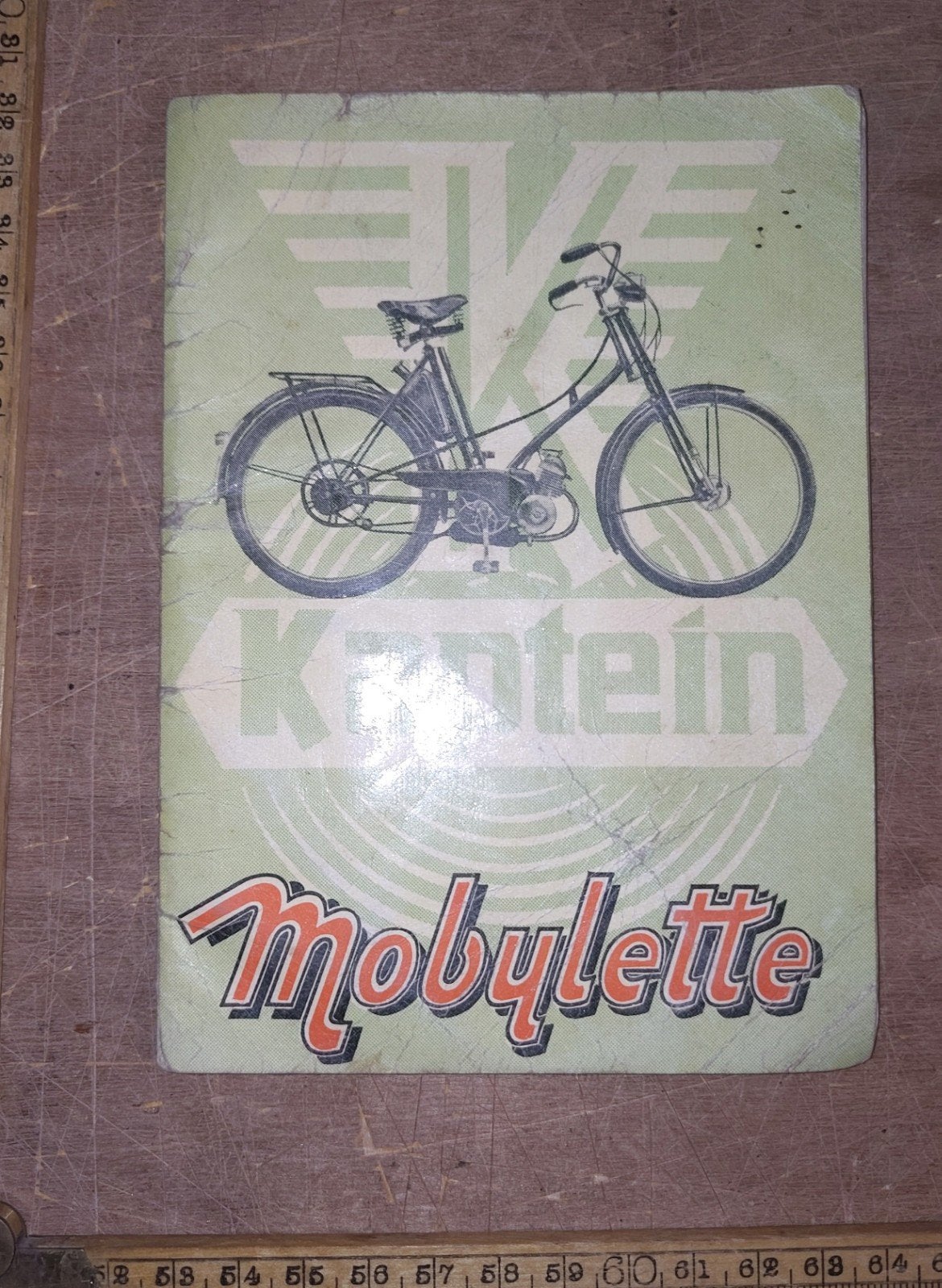 Handleiding Kapitein Mobylette 1954, Fietsen en Brommers, Ophalen of Verzenden, Gebruikt