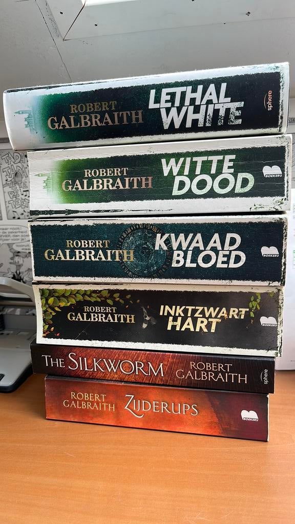 Boeken Robert Galbraith (pseudoniem van J.K. Rowling), Boeken, Ophalen of Verzenden, Zo goed als nieuw