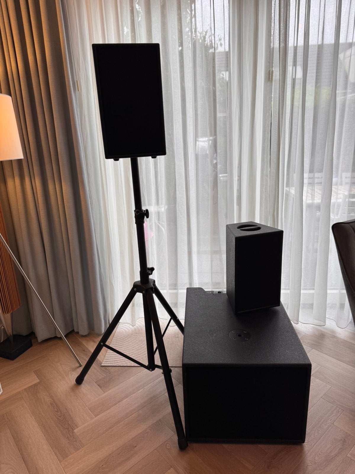 DAP Audio SoundMate 1 actieve speakerset, Audio, Tv en Foto, Luidsprekers, Overige typen, Inclusief kabels, Zo goed als nieuw