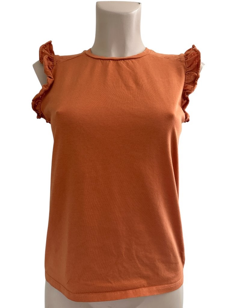 Sissy Boy top XS, Kleding | Dames, Tops, Zo goed als nieuw, Maat 34 (XS) of kleiner, Oranje, Korte mouw, Ophalen of Verzenden