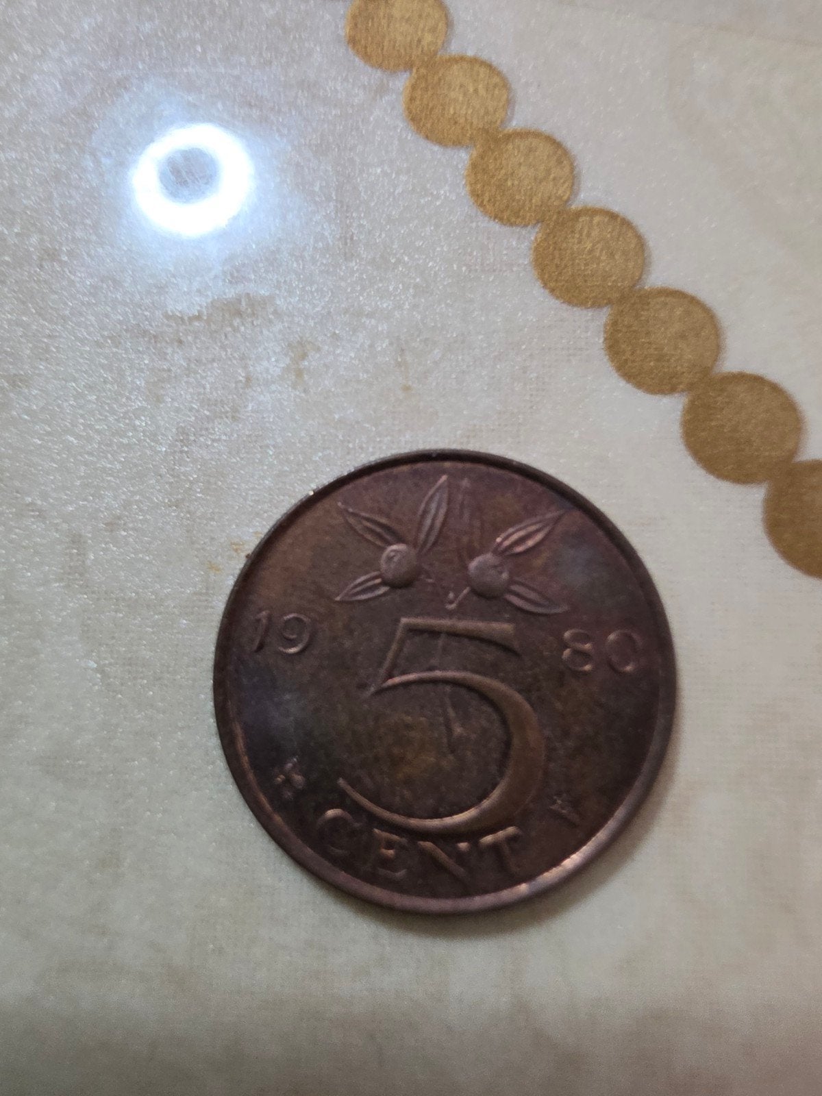 Nederlandse 5 Cent Munt 1980 - Koningin Beatrix, Ophalen of Verzenden, Koningin Beatrix, Overige waardes, Losse munt