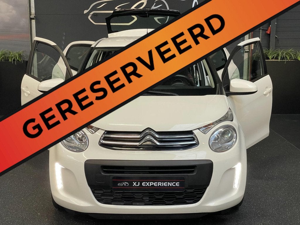 Citroen C1 1.0 VTi Feel AIRCO CRUISE CONTROLE 5 DEURS, Voorwielaandrijving, Gebruikt, Euro 6, 4 stoelen