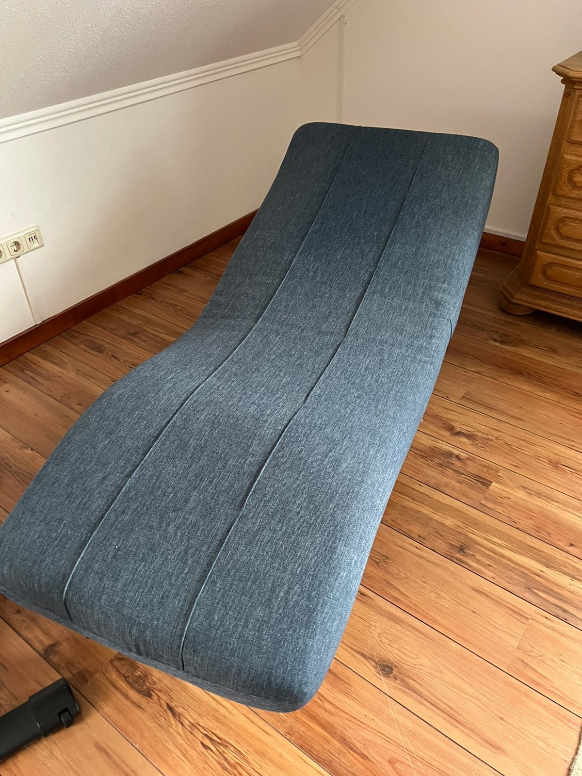 Ligstoel relax stoel, Ophalen, 75 tot 100 cm, Zo goed als nieuw, Stof