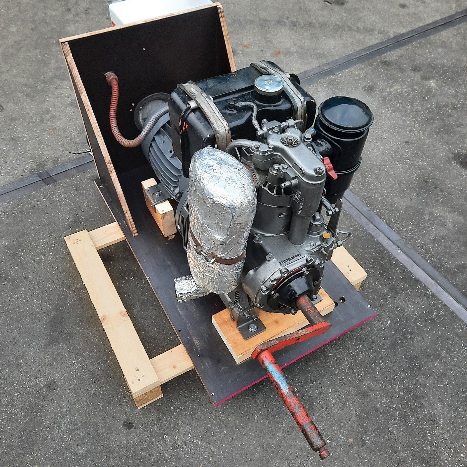 Hatz 5 kva generator, Ophalen, Dieselolie