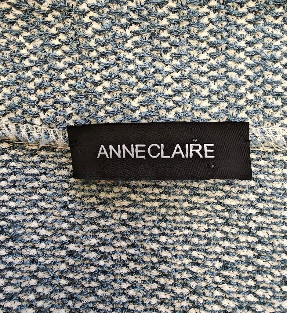 Anneclaire jas, Kleding | Dames, Ophalen of Verzenden, Zo goed als nieuw, Maat 38/40 (M), Blauw