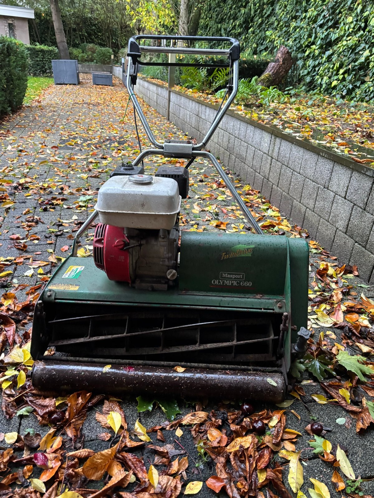 Masport Kooimaaier - Opknapper, Tuin en Terras, Kooimesmaaier, Ophalen, Gebruikt, Benzine-grasmaaier