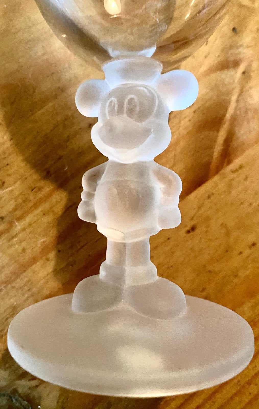 MICKEY MOUSE glas., Ophalen of Verzenden, Mickey Mouse, Nieuw, Beeldje of Figuurtje