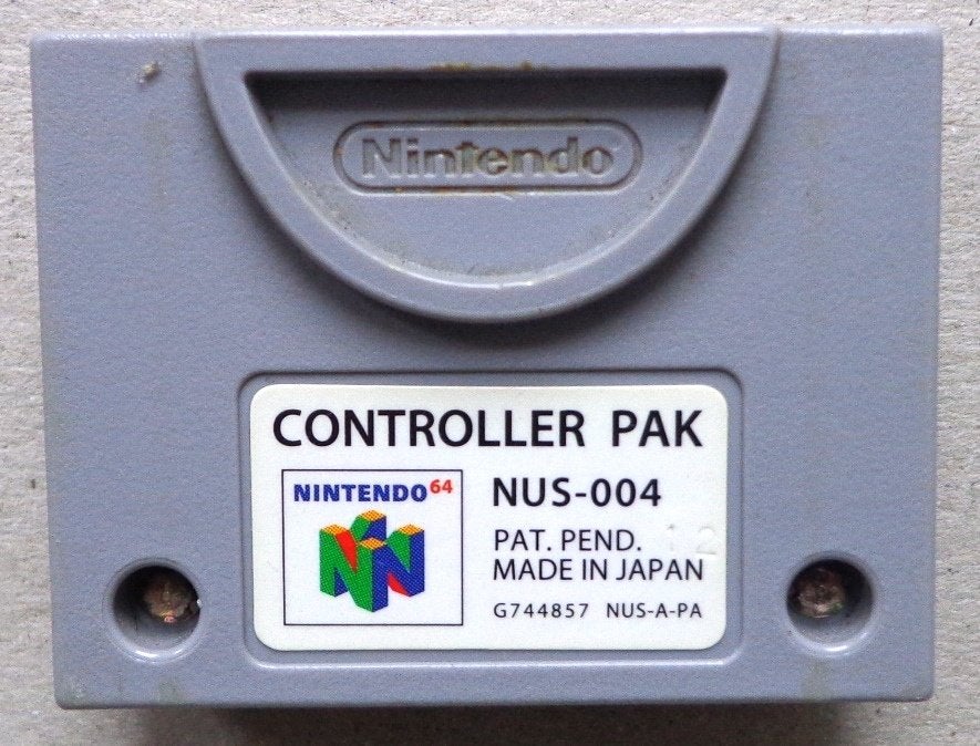 Origineel Controller / Memory pak voor de Nintendo 64, 1 speler, Ophalen of Verzenden, Gebruikt, Vanaf 3 jaar