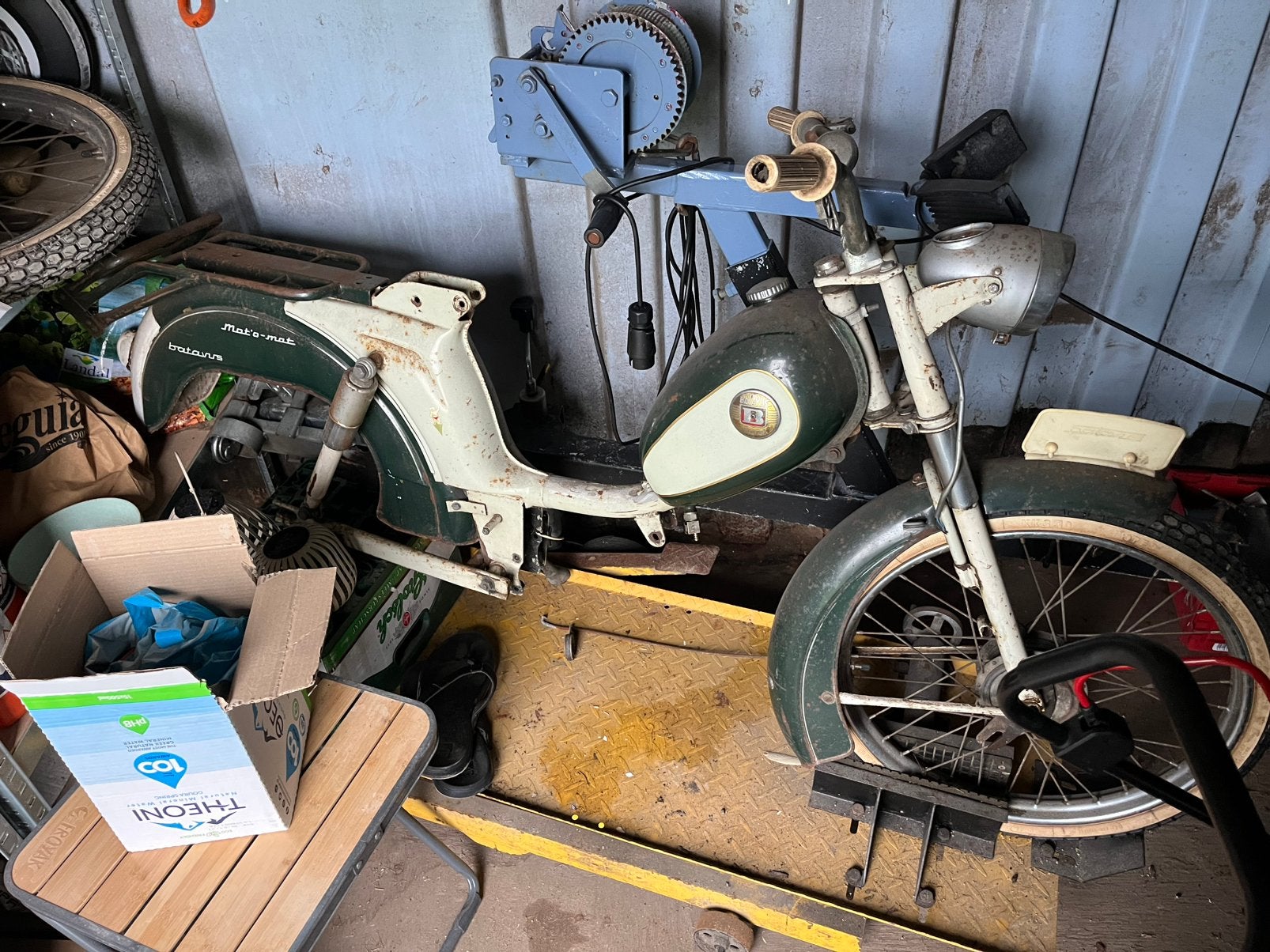 Batavus brommer, Ophalen, Batavus