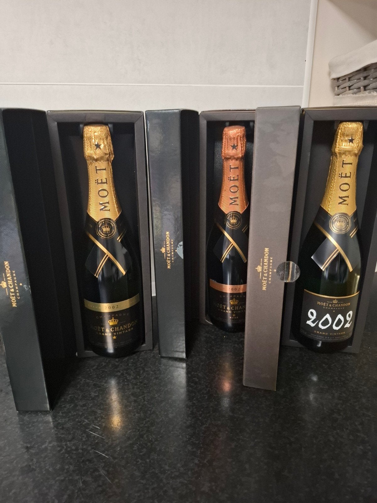 Moët & Chandon Grand Vintage 2002 Champagne, Verzamelen, Wijnen, Frankrijk, Nieuw, Ophalen of Verzenden, Champagne