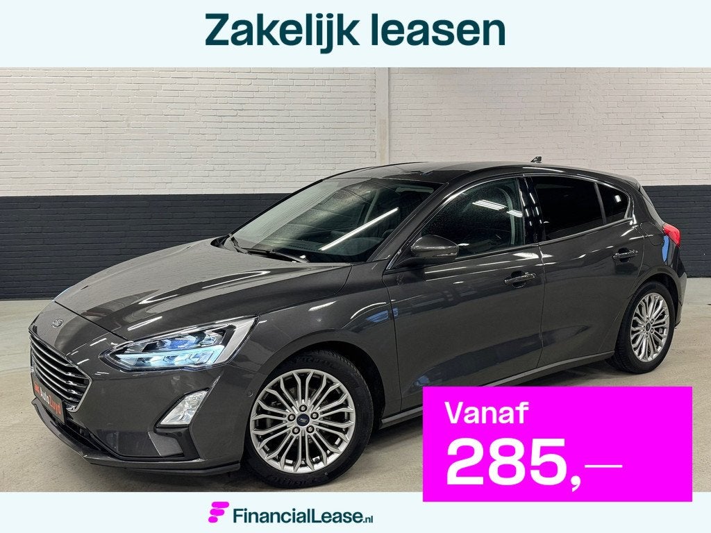 Ford Focus 1.0 EcoBoost Titanium Business / Automaat / Navi, Gebruikt, Zwart, Origineel Nederlands, Bedrijf