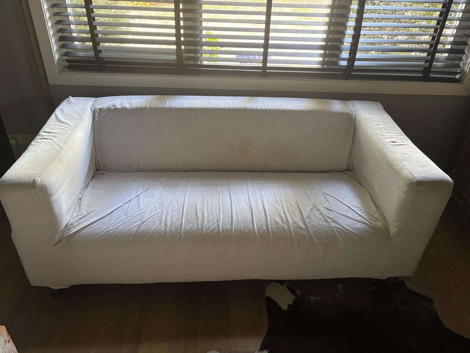 IKEA bank Klippan , GRATIS.   2 pers bank 175x85 x 65 h, Gebruikt, 150 tot 200 cm, Tweepersoons, 75 tot 100 cm