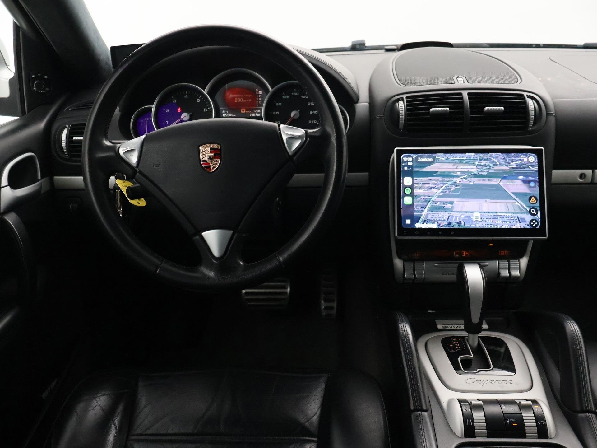 Porsche Cayenne 4.5 TURBO V8 450 PK *127.686 KM* + APPLE CAR, Auto's, Automaat, Cayenne, Gebruikt, 8 cilinders
