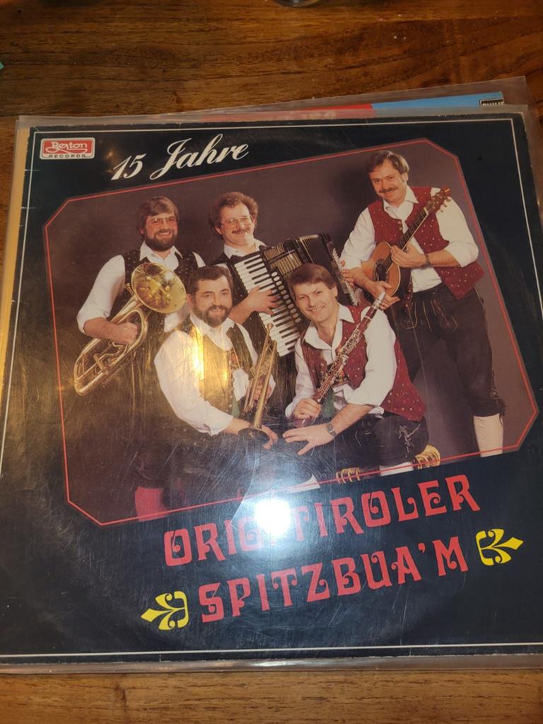 Orig. Tiroler Spitzbua'm - 15 Jahre (Vinyl LP), Ophalen of Verzenden, Gebruikt, 12 inch, Streekmuziek