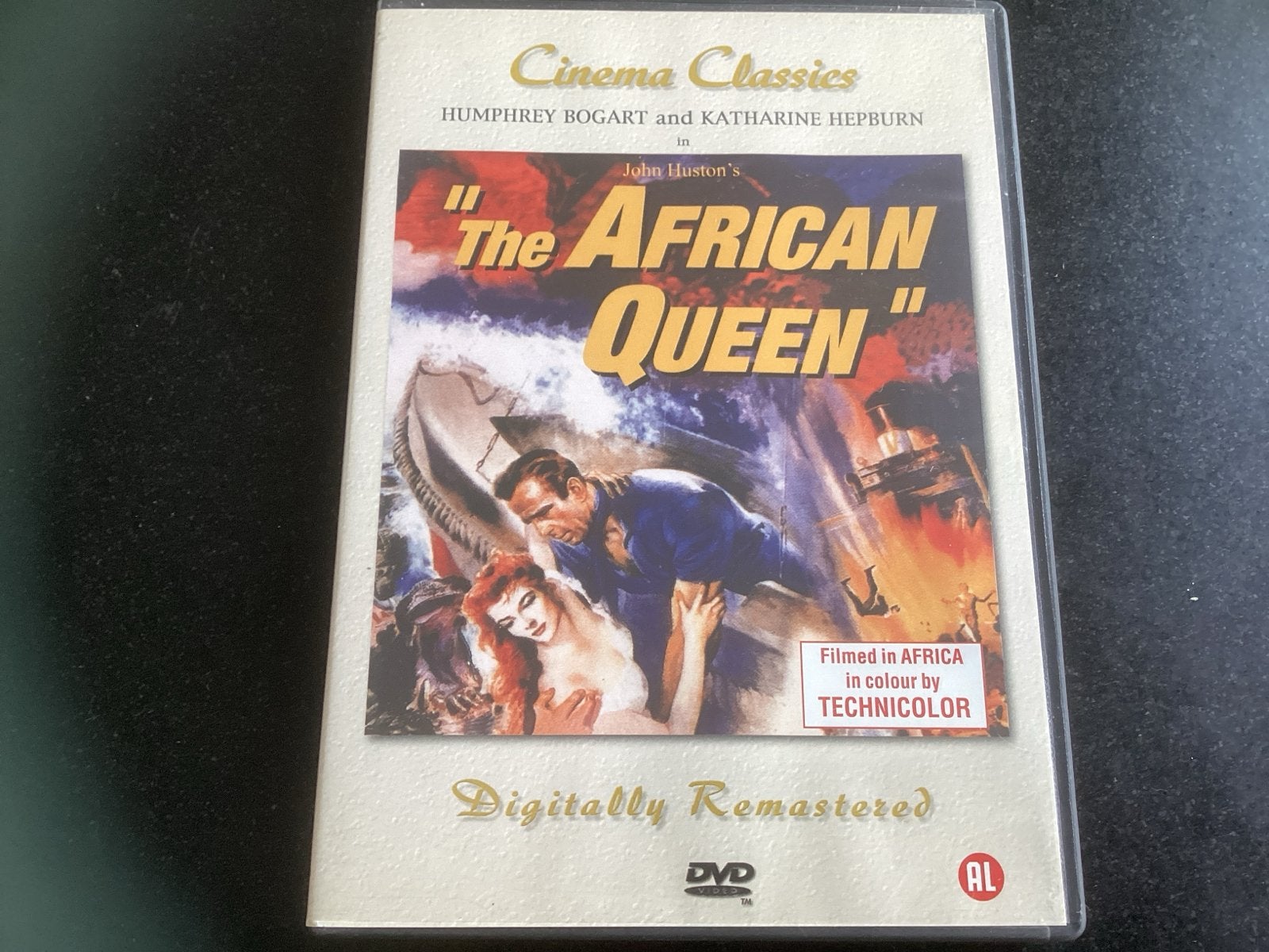 The African Queen - Digitally Remastered DVD, Engels, Alle leeftijden, Nederlands, Ophalen of Verzenden