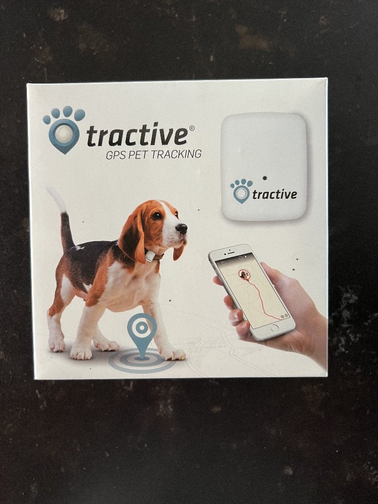Tractive GPS Pet Tracker compleet in doos, Ophalen, Gebruikt