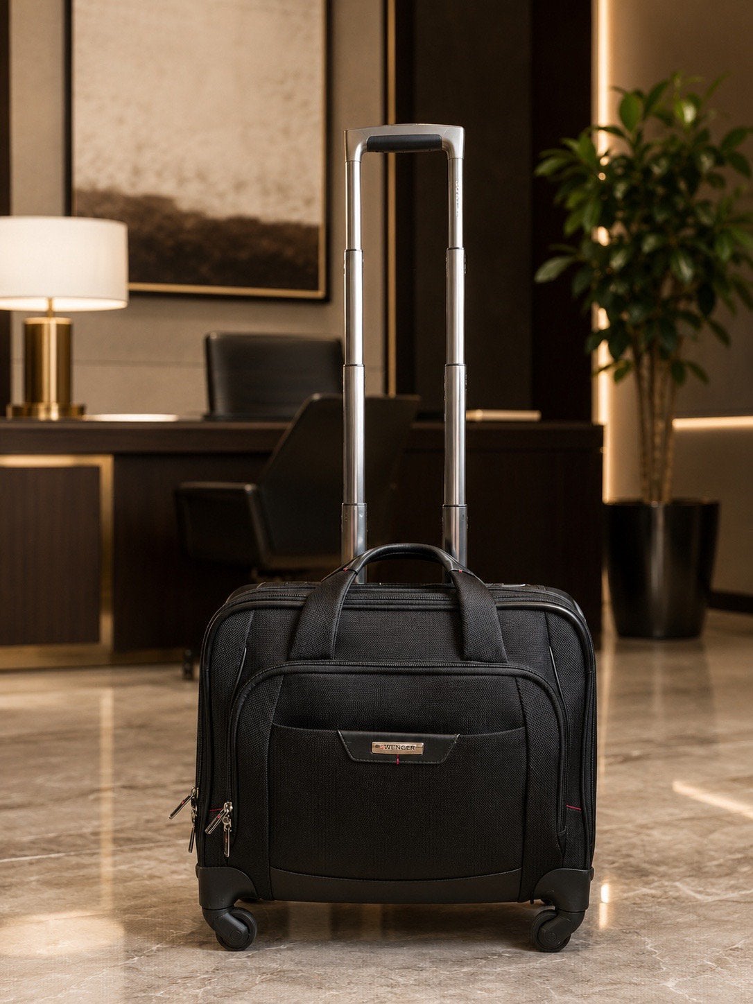 Luxe Samsonite Pilotenkoffer / Laptoptrolley pro DLX, Sieraden, Tassen en Uiterlijk, Tassen | Reistassen en Weekendtassen, Zo goed als nieuw